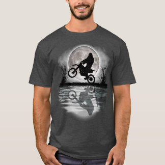 Funny Bigfoot Dirt Bike Rider Supercross Motocross T Shirt