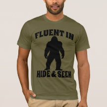 Funny Bigfoot - Fluent in Göm and Seek
