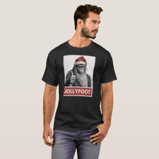 Funny Bigfoot-jul T Shirt