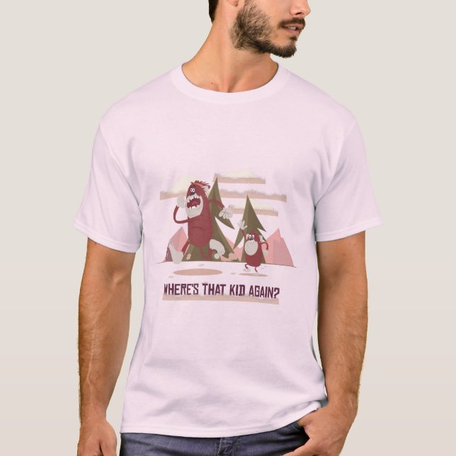 Funny Bigfoot Mamma T Shirt (Framsida)