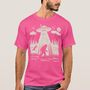 Funny Bigfoot Sasquatch Alien Ufo Loch Ness Monste T Shirt