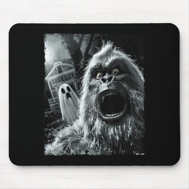 Funny Bigfoot Sasquatch Halloween  Musmatta (Framsidan)