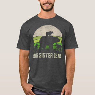 Funny Biggest Sister Shirts, 3 Cub Kids Sis Big Si T Shirt