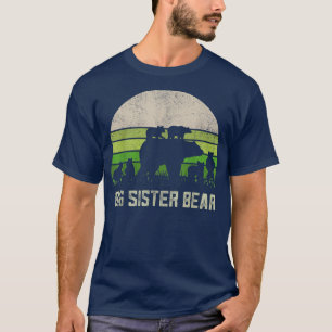 Funny Biggest Sister Shirts, 6 Unge Kids Syrran Bi T Shirt