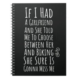 Funny Biking Gifts For Him Teen Boys Men Biker Anteckningsbok