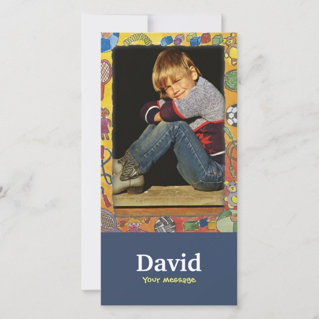 Funny bild ram - fotokort (Framsida)