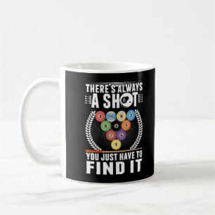 Funny Billiard Joke Cue Snooker Bassäng Player Kaffemugg