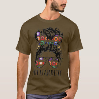 Funny Billiard Life för Bassäng Players League Wom T Shirt