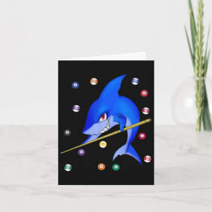 Funny Billiards Bassäng Shark Male Kort