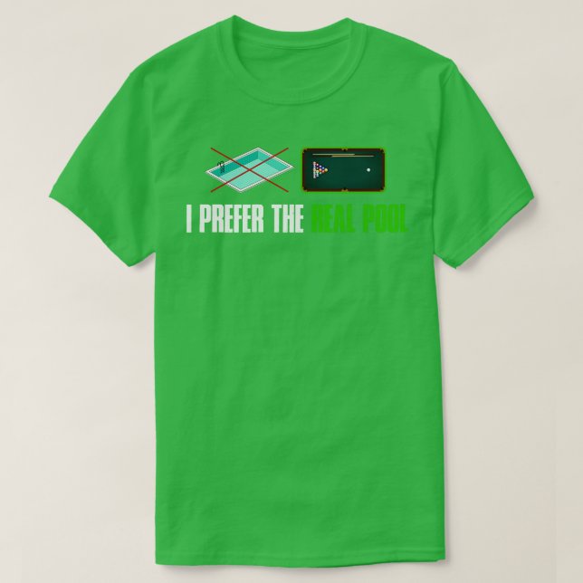 Funny Billiards Funny Billiards T Shirt (Design framsida)