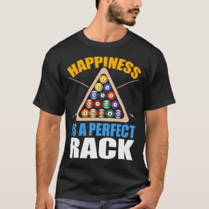 Funny Billiards Rack Humor Bassäng T Shirt
