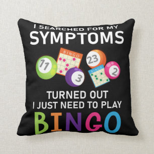 Funny Bingo Boll Bingo Gamer Kudde