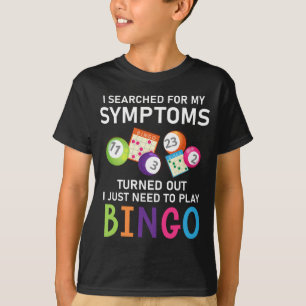 Funny Bingo Boll Bingo Gamer T Shirt