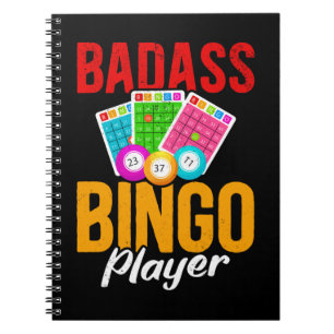 Funny Bingo Bollar Sarkastic Bingo Player Anteckningsbok