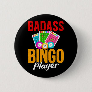 Funny Bingo Bollar Sarkastic Bingo Player Knapp