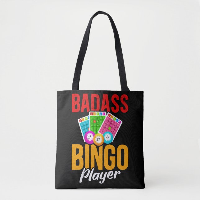 Funny Bingo Bollar Sarkastic Bingo Player Tygkasse (Framsida)