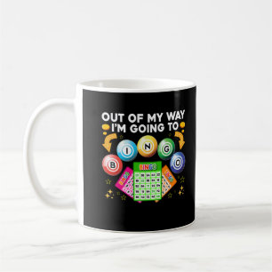 Funny Bingo Gambling Bingo Player Kaffemugg