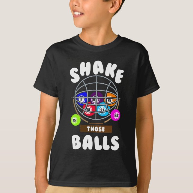 Funny Bingo Gambling Joke Bingo T Shirt (Framsida)
