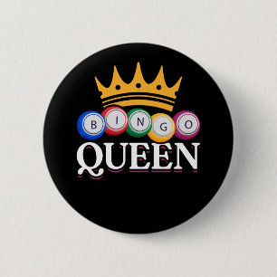 Funny Bingo Girl Bingo Bollar Queen Women Knapp