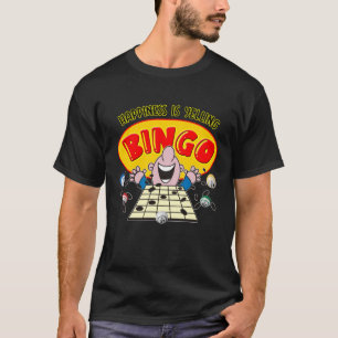 Funny Bingo Grandma Grandpa Bingo Gambling T Shirt