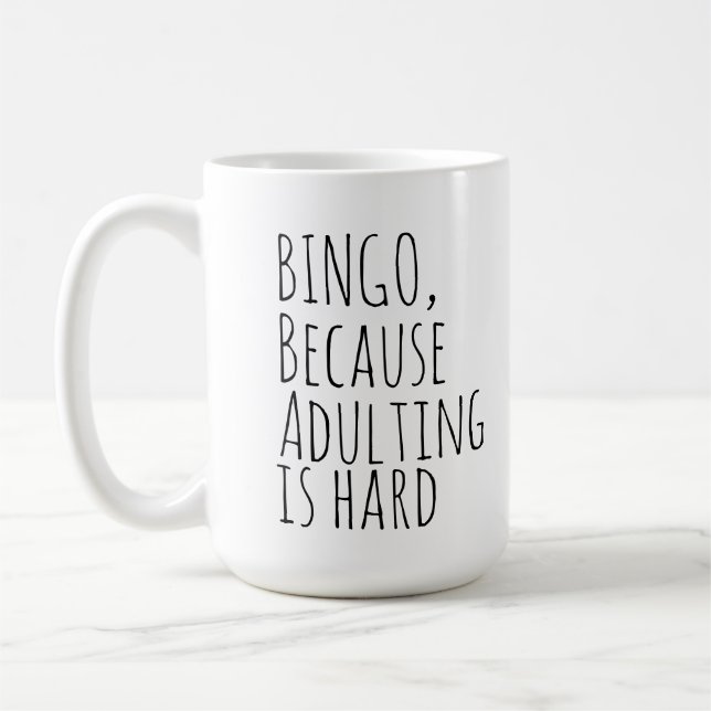 Funny Bingo Kaffemugg (Vänster)