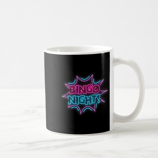 Funny Bingo King - Bingo Night  Kaffemugg (Höger)