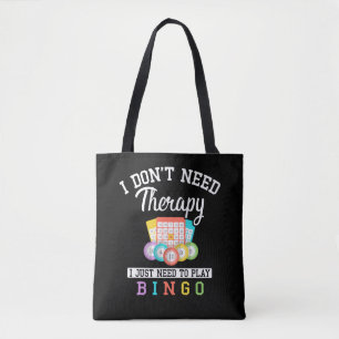 Funny Bingo Player Joke Tygkasse