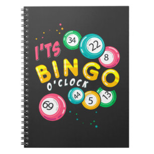 Funny Bingo Player Spelare Humor Anteckningsbok