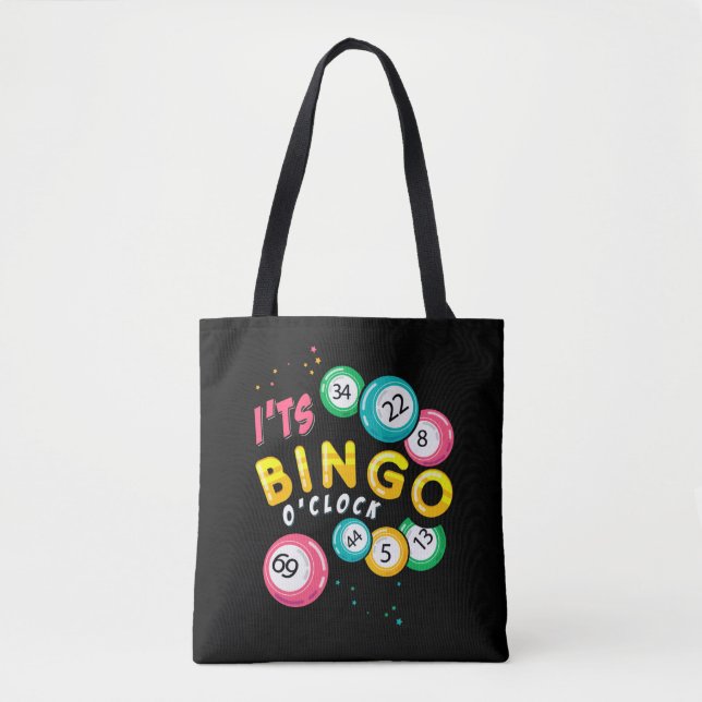 Funny Bingo Player Spelare Humor Tygkasse (Framsida)