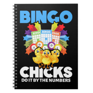 Funny Bingo Women Bingo Player Girls Anteckningsbok
