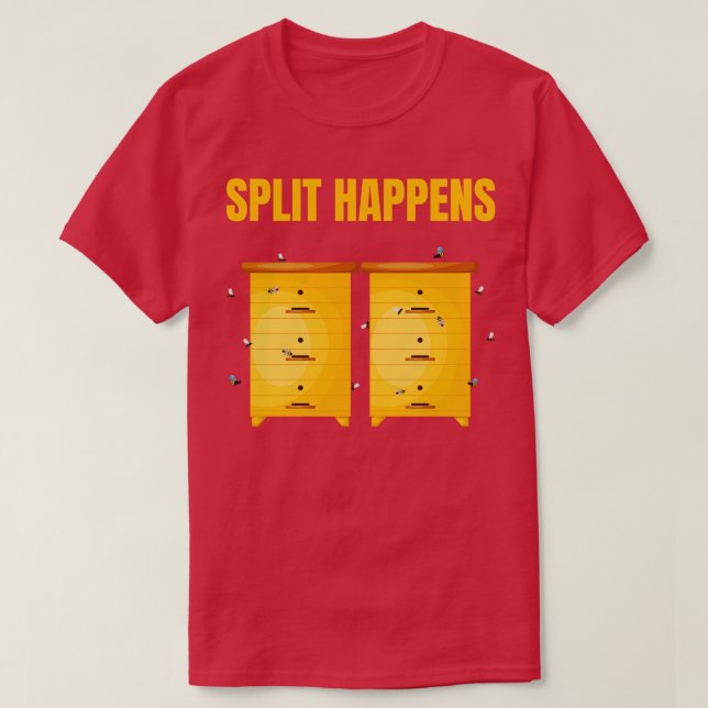 Funny biodlingsbin Hive Honung 1 T Shirt (Design framsida)