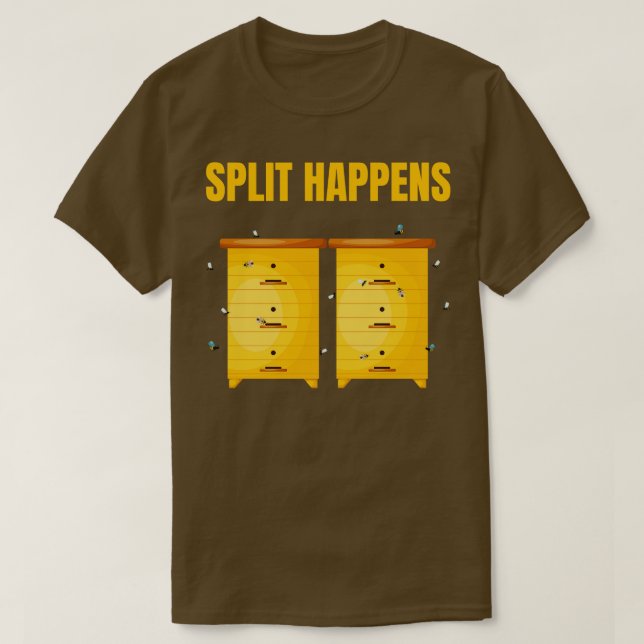 Funny biodlingsbin Hive Honung 1 T Shirt (Design framsida)