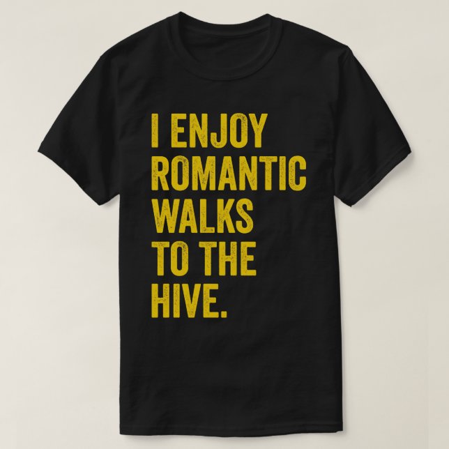 Funny biodlingsbin Hive T Shirt (Design framsida)