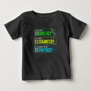 Funny biologi Chemistry Physics Science Nerd T Shirt