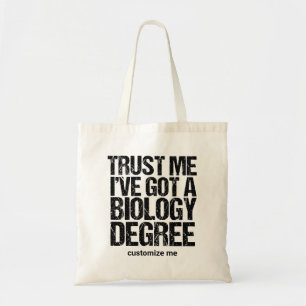 Funny biologi Major Studenten Anpassningsbar Stude Tygkasse
