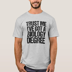 Funny biologi Major Studenten Bio Teacher Humor T Shirt