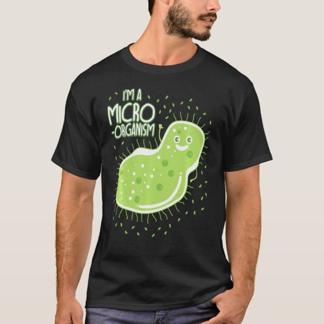 Funny Biology Memes Teacher Student Bacteria T Shirt (Framsida)