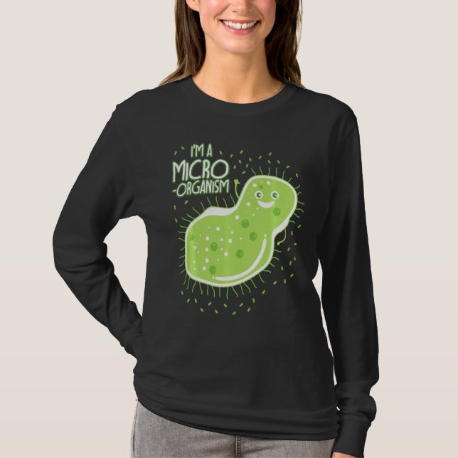 Funny Biology Memes Teacher Student Bacteria T Shirt (Framsida)