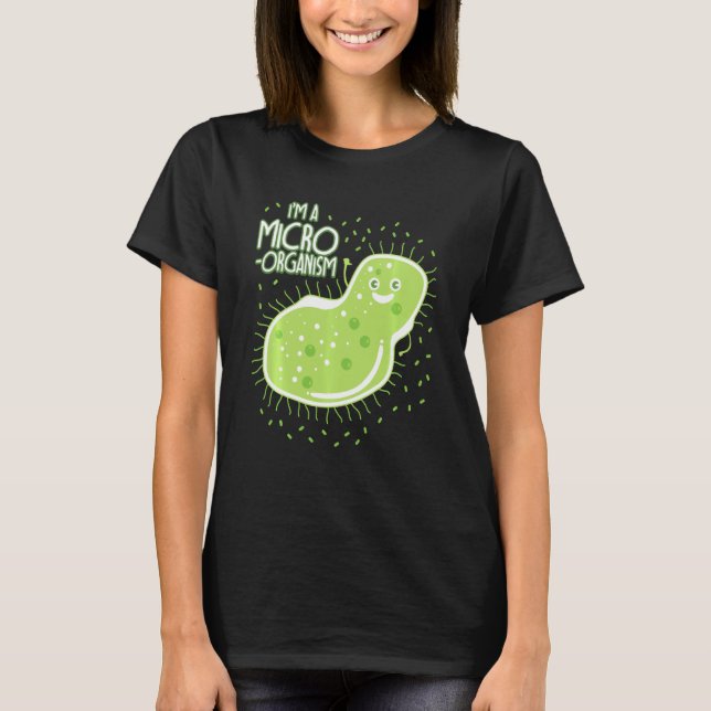 Funny Biology Memes Teacher Student Bacteria T Shirt (Framsida)