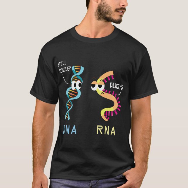 Funny Biology Proud Biolog Microbiology DNA RNA T Shirt (Framsida)
