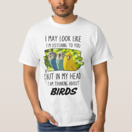 Funny Bird Älskare T Shirt