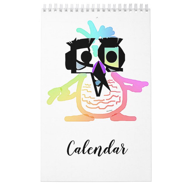 FUNNY BIRD Calendar Kalender (Omslag)