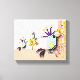 Funny Bird Canvas