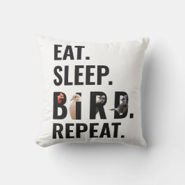 Funny Bird Citote Modern Typography Kudde
