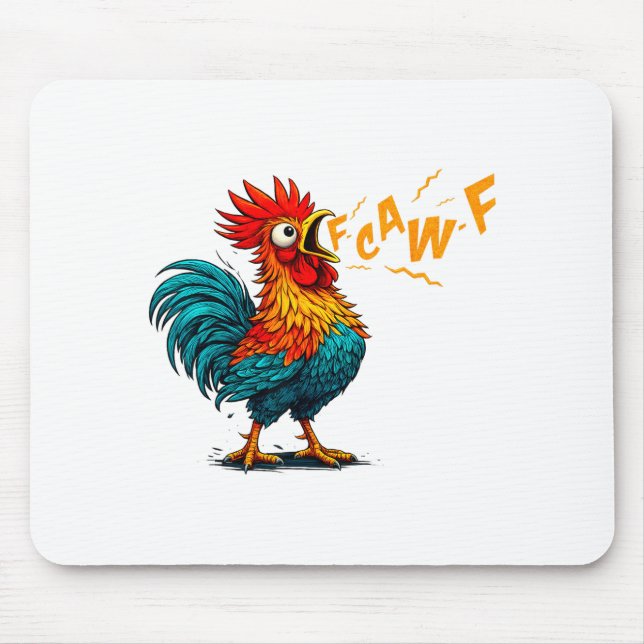 Funny Bird Fcawf Chicken F Caw F Rooster Whisperer Musmatta (Framsidan)