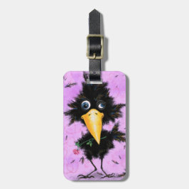 Funny Bird Luggage Tag Bagagebricka