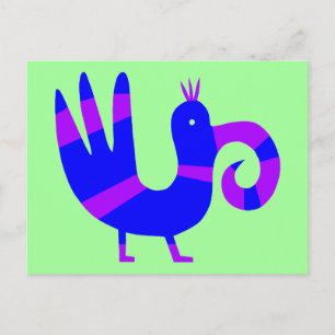 Funny Bird Vykort
