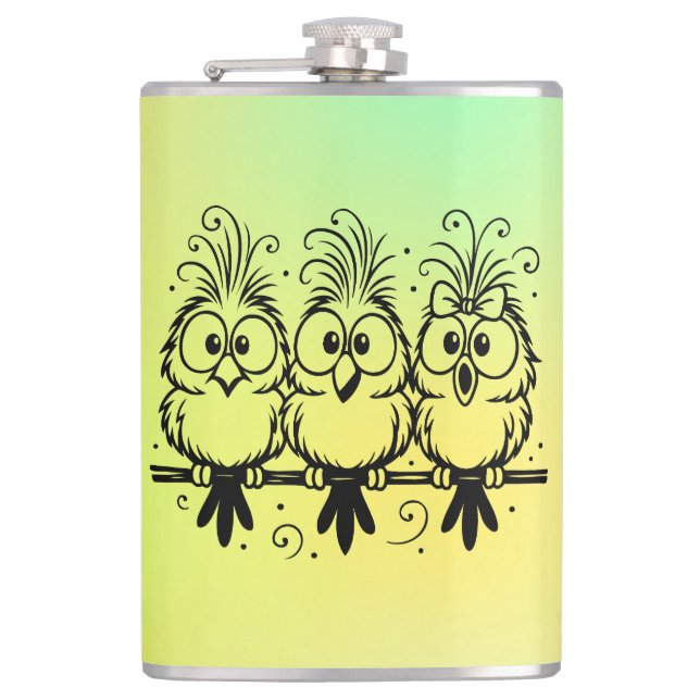 Funny Birds Cartoon-56456 Fickplunta (Framsidan)