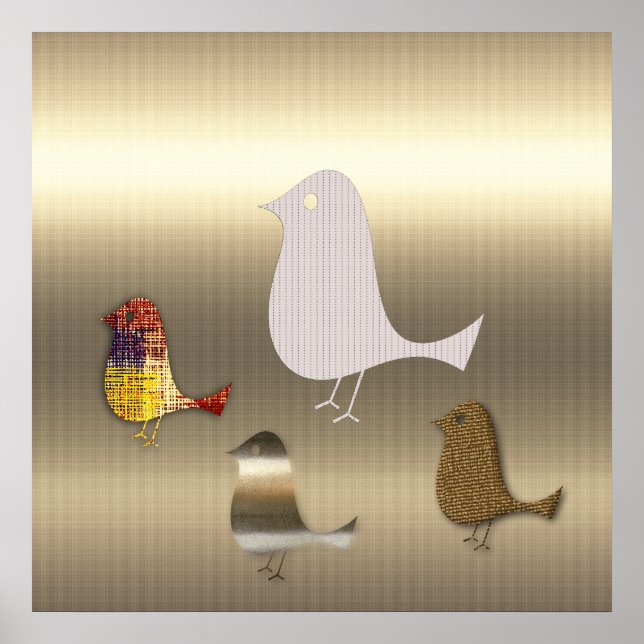 Funny Birds Poster (Framsidan)