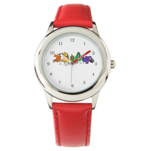 Funny Birds Watch Armbandsur (Framsida)